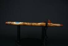 Russian Olive Native American Flute, Minor, Mid A-4, #E39G